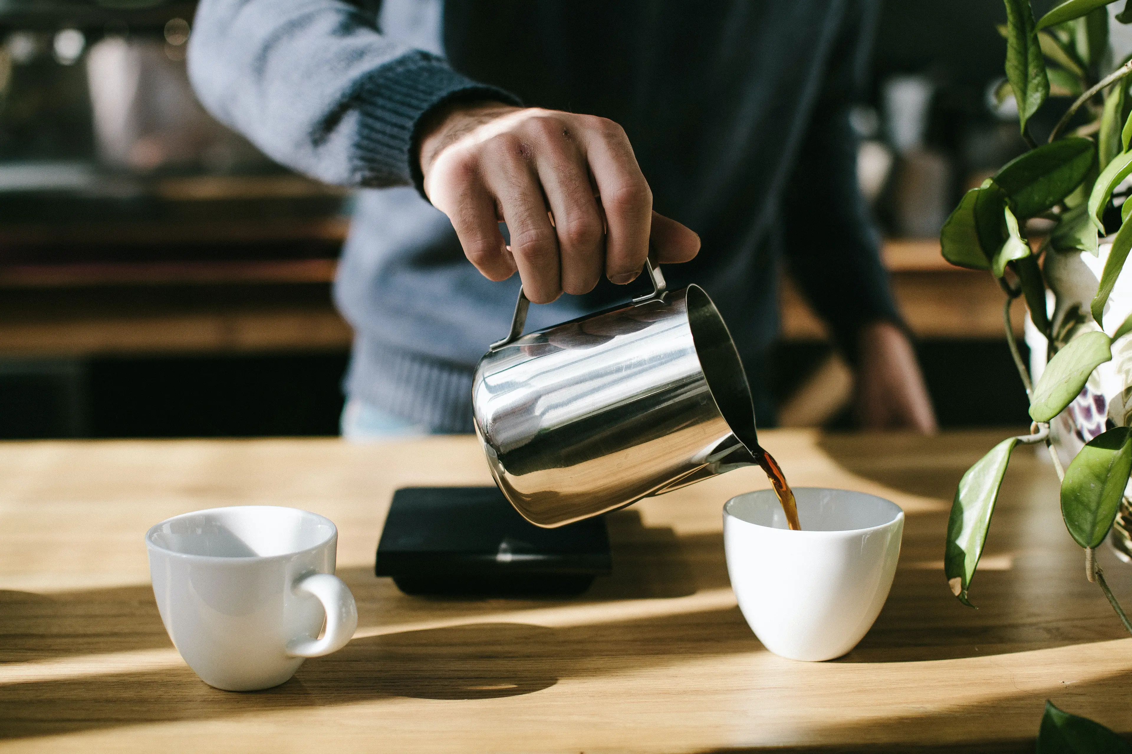 Three quarters of Australians have at least one cup of coffee a day.