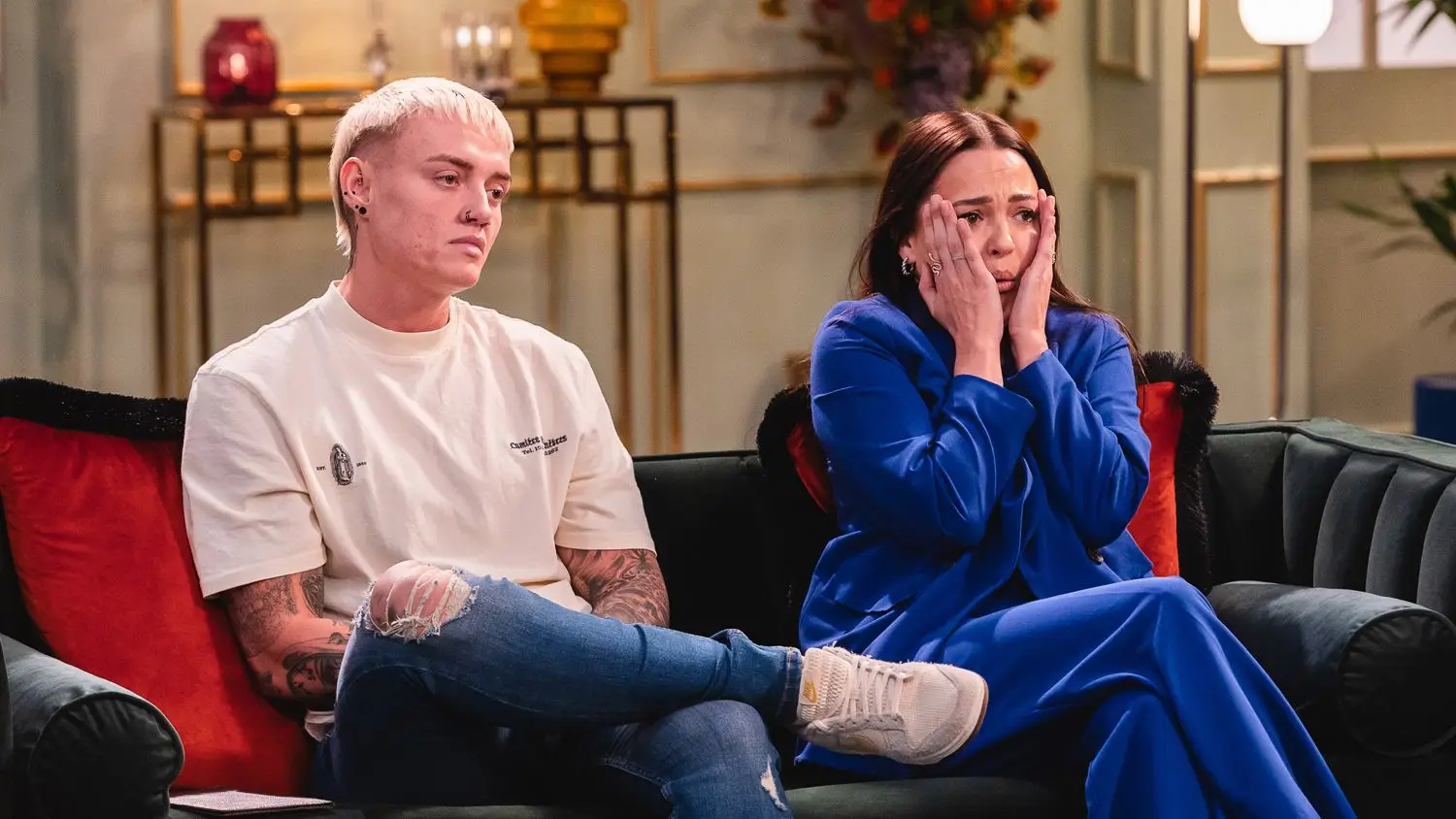 Eve and Charlie left the experiment (Channel 4)