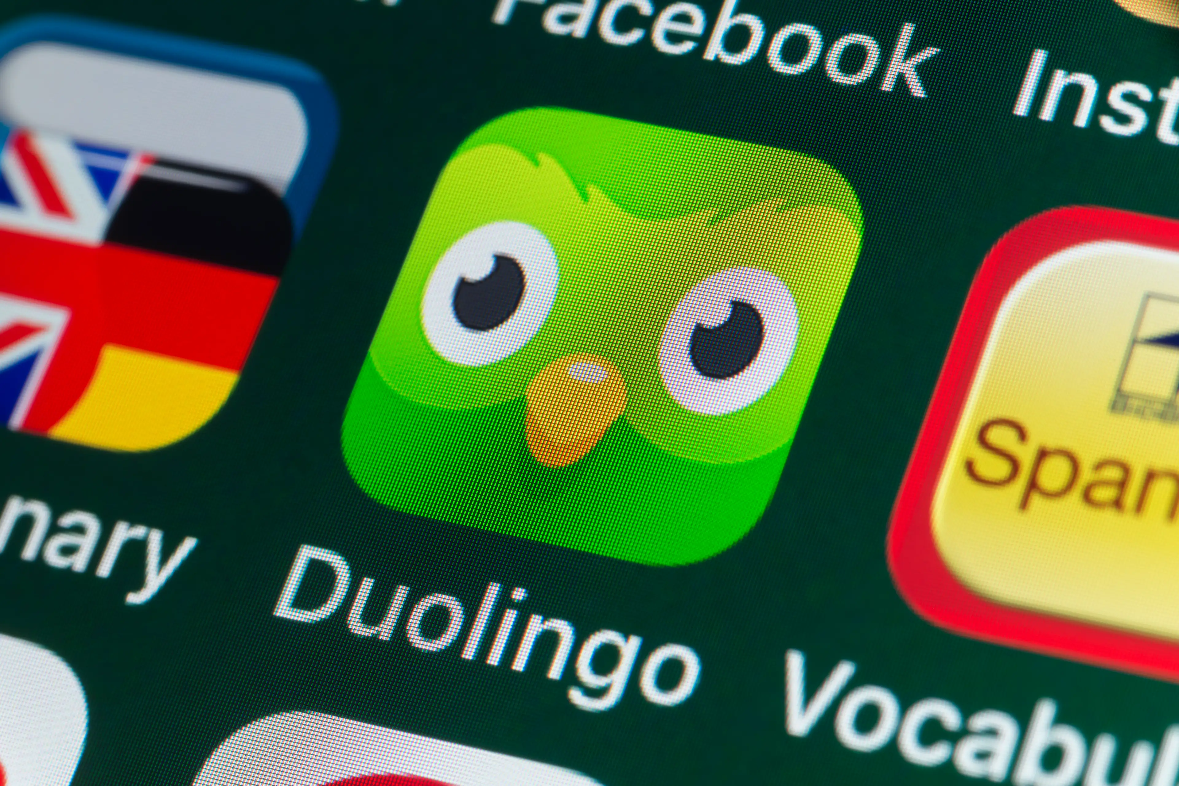 Duolingo announced it will be replacing its workers with AI in a controversial statement (Getty Stock Images)