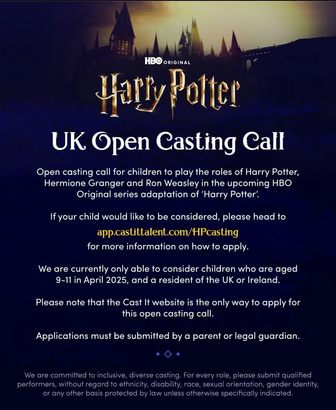 The casting call (HBO)