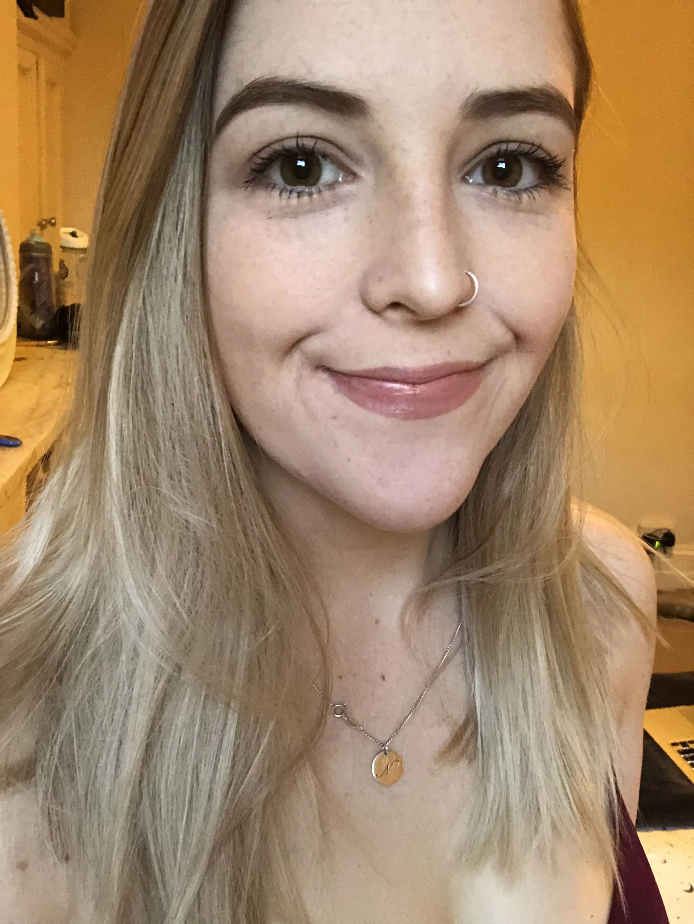 Natalie Kunicki was left partially paralysed after ignoring a 'loud crack' (Kennedy News and Media)