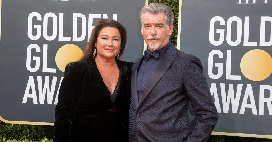 Pierce and Keely celebrated 21 years of marriage this month.