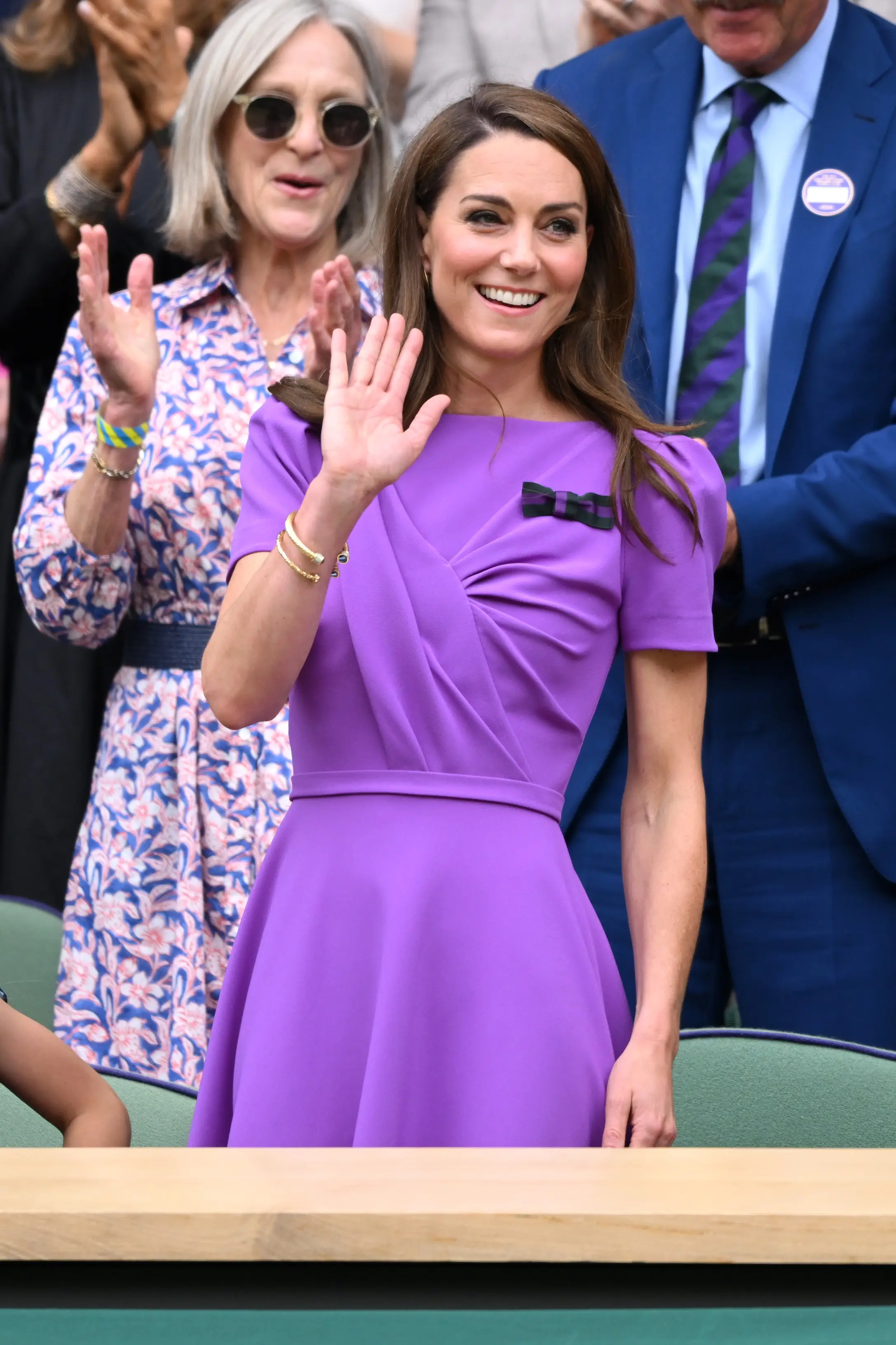 The crowd was overjoyed to see Kate on a Royal outing. (Karwai Tang/WireImage)
