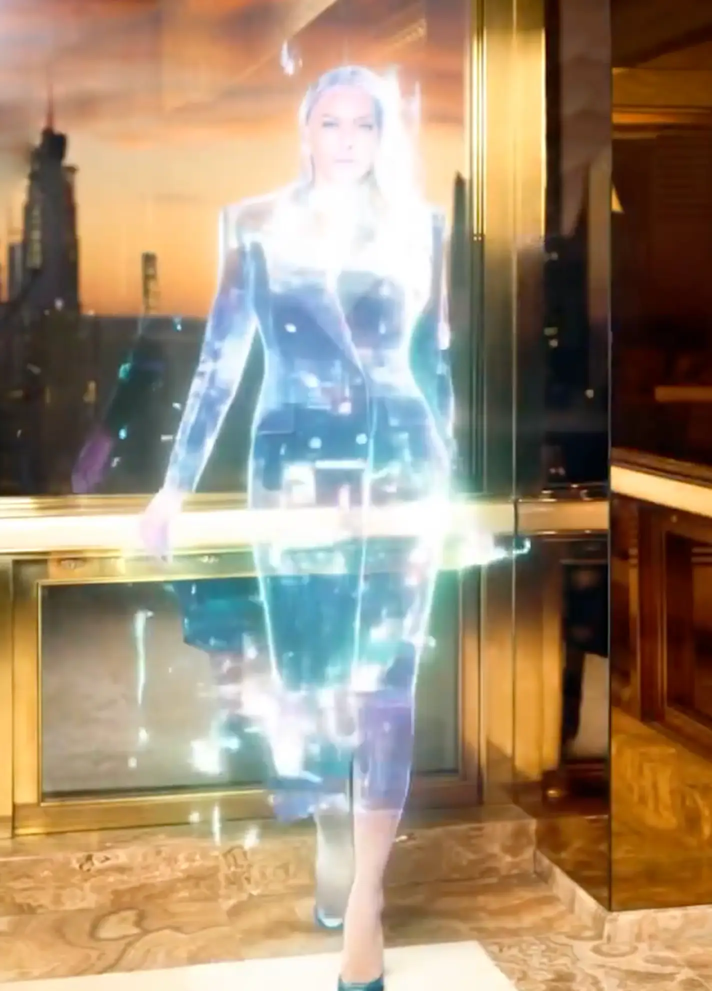 The cryptic post saw the price of Melania's meme coin jump to seven per cent (X/@TrueMELANIAmeme)