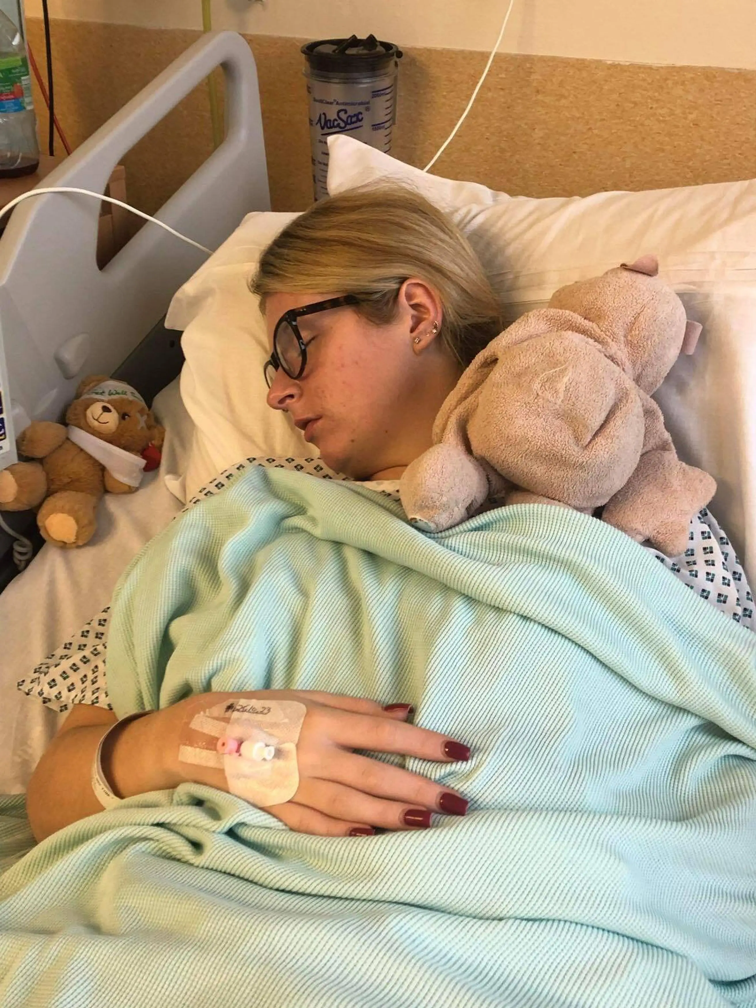 Holly was initially under the impression that she'd pulled a muscle. (Kennedy News and Media)