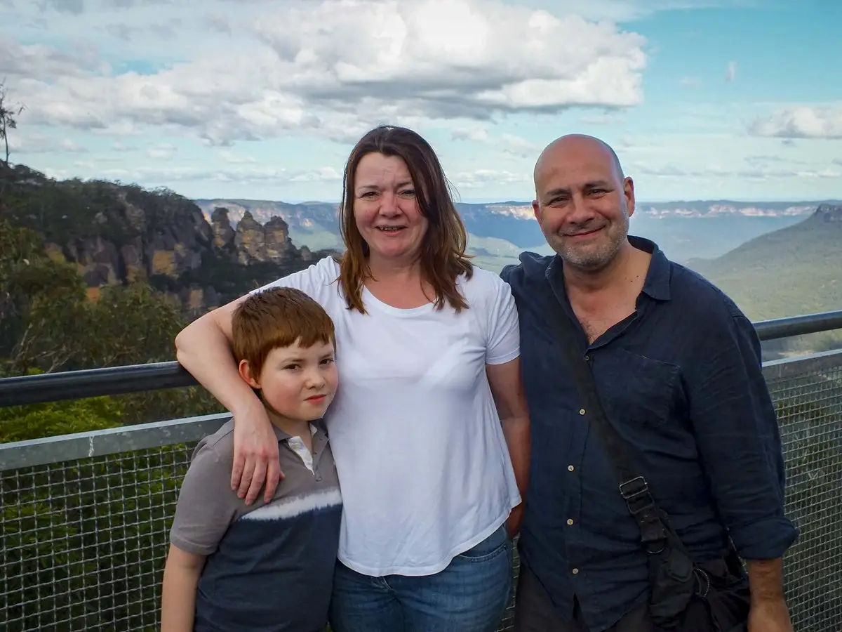Nicky became a solo parent to their then-10-year-old son, Finn (Supplied)