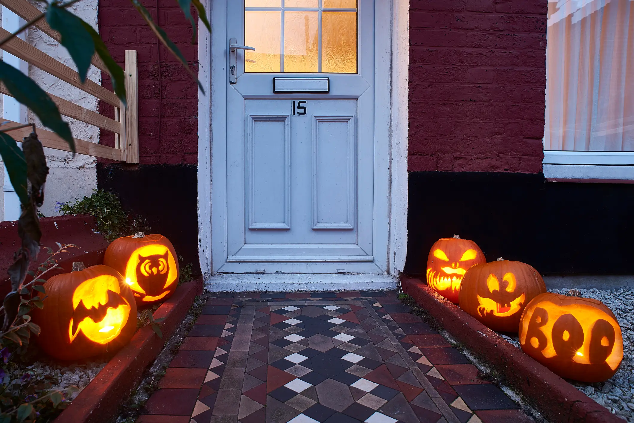 The general rule is if a house is decorated, you can knock (Getty Stock Photo)