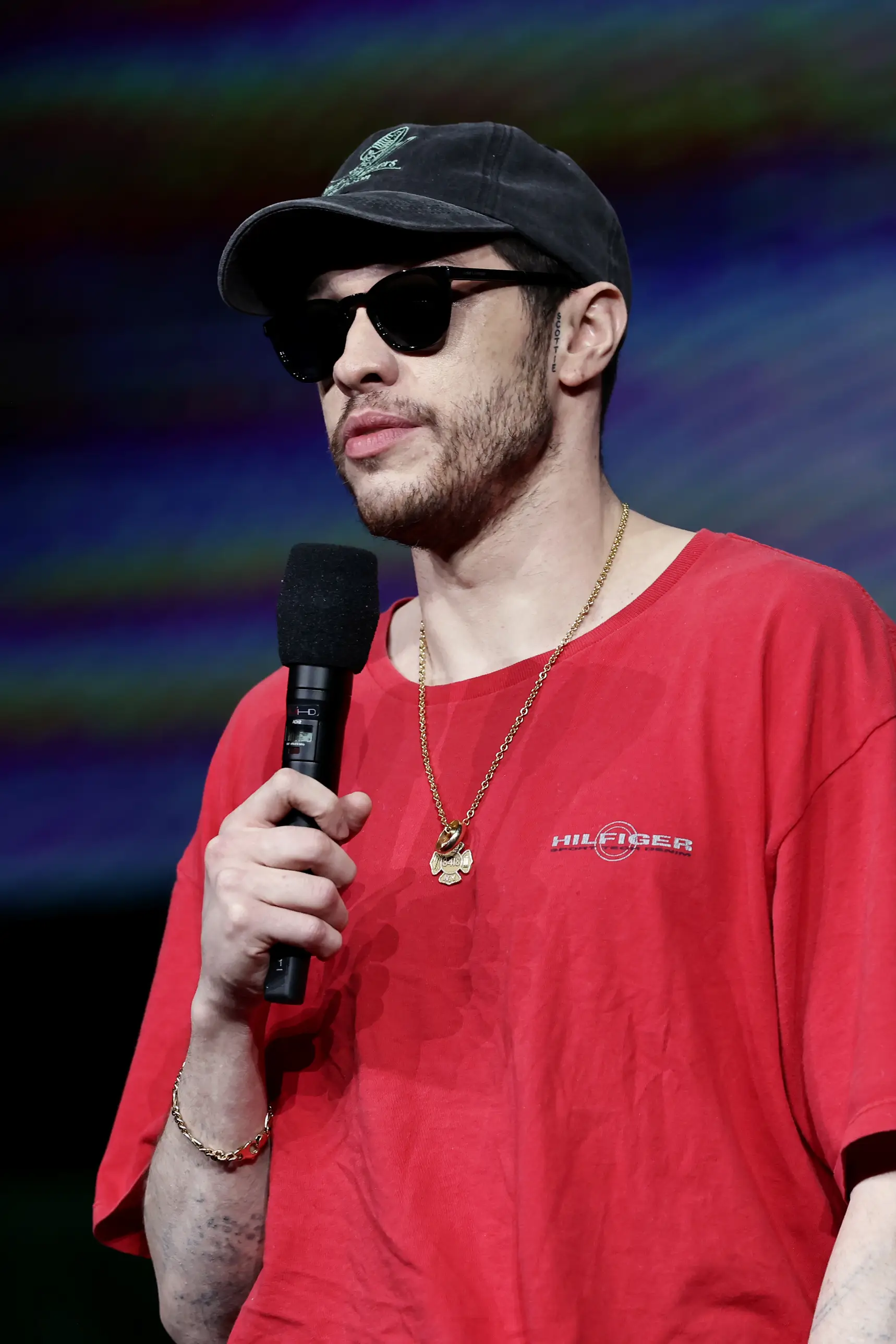 Pete Davidson has a new tattoo on the side of his face (Greg Doherty/Getty Images for Amazon MGM Studios)