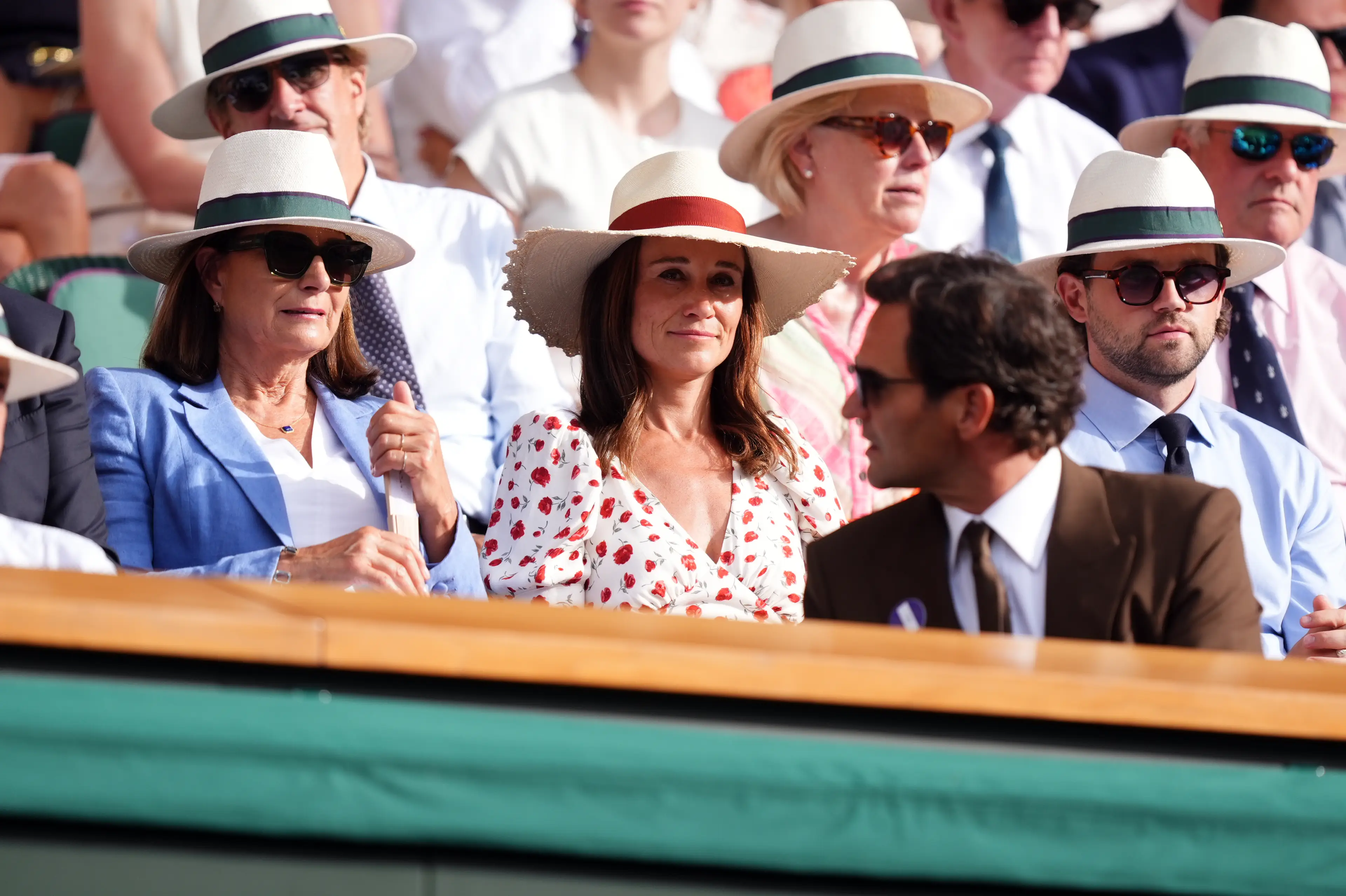Pippa Middleton has broken Wimbledon's strict dress code once again (PA)