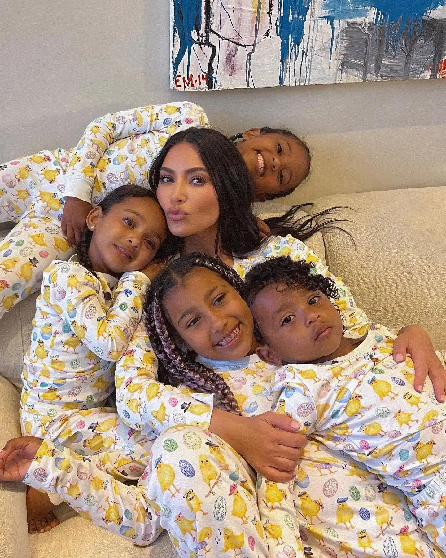 Kim Kardashian opened up about her son's health condition. (Instagram/@kimkardashian)