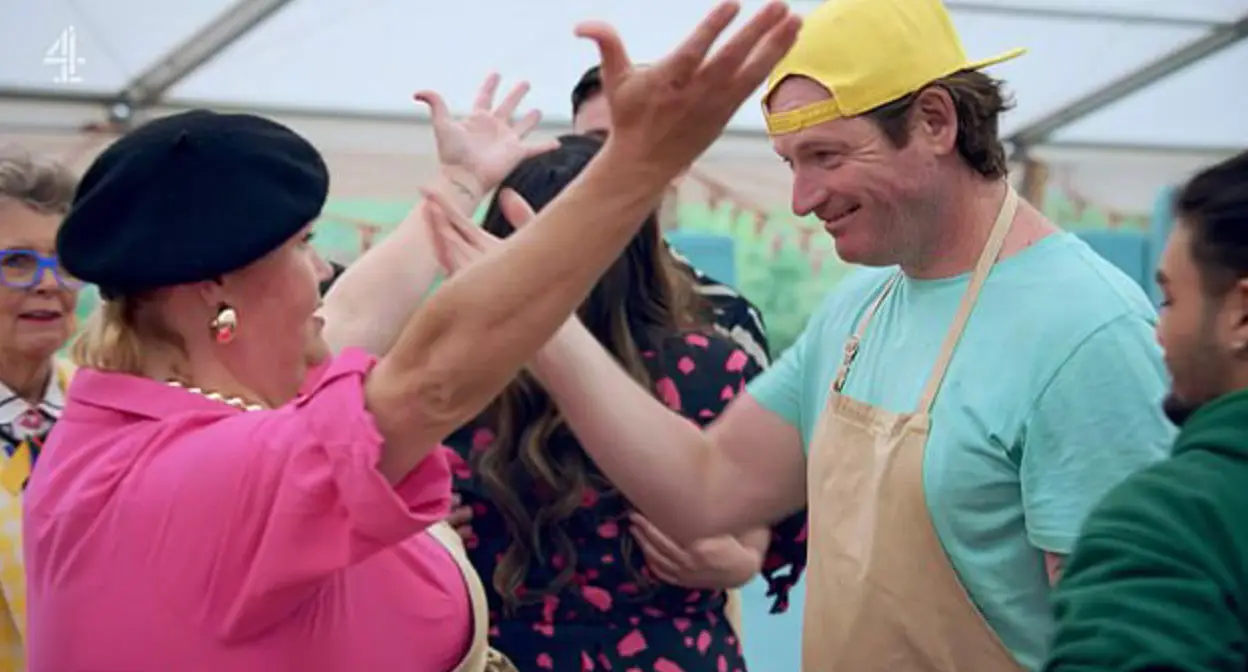 Andy is another baker to have been sent home this series (Channel 4)