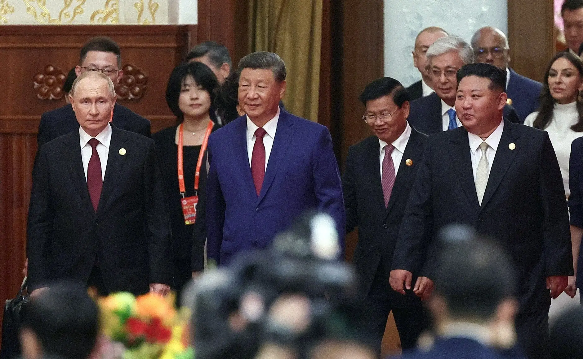 The three heads of state met in China this week (Vladimir Smirnov / TASS/Anadolu via Getty Images)