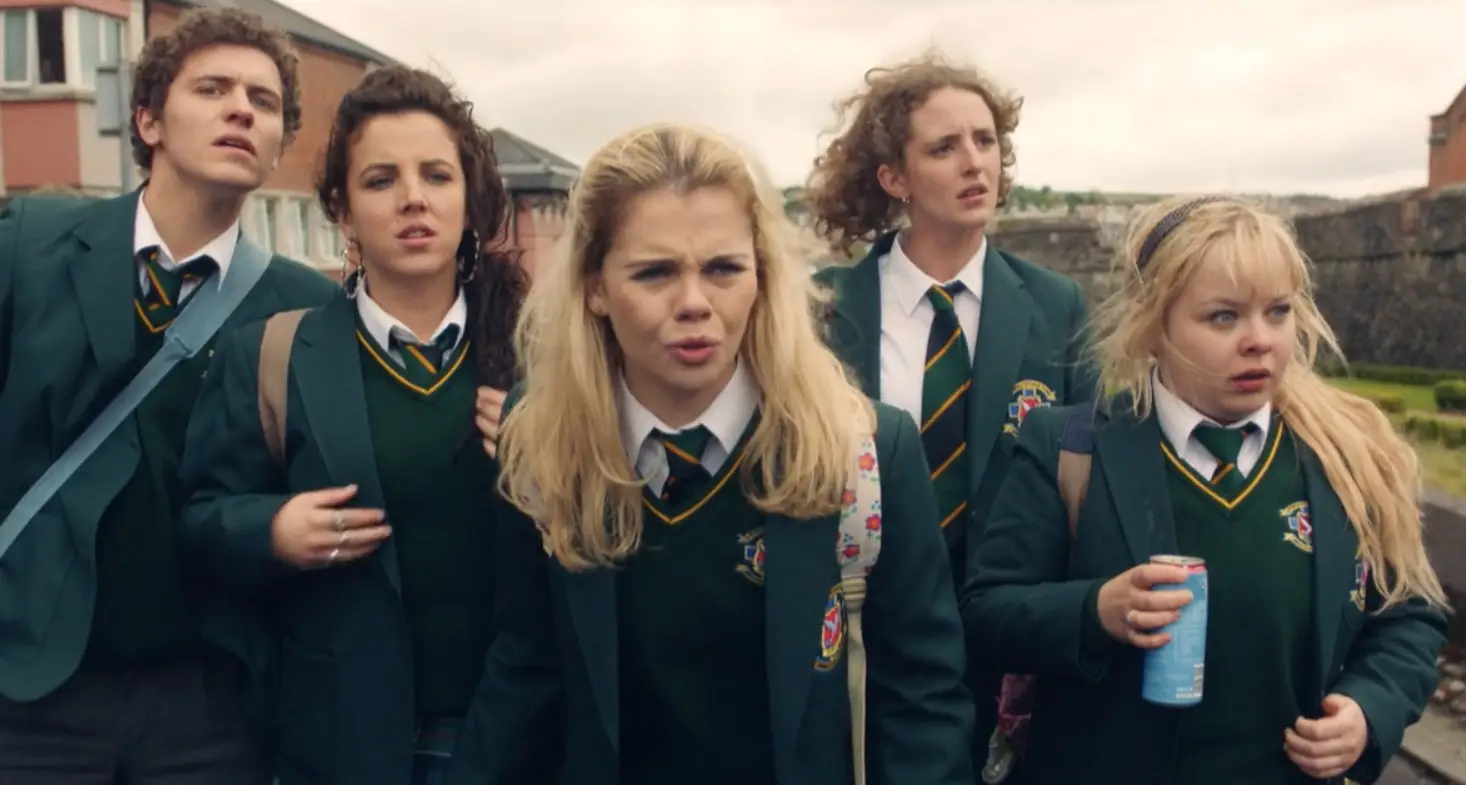 Derry Girls belongs to the 'Irreverent TV Comedies' category. (Netflix)
