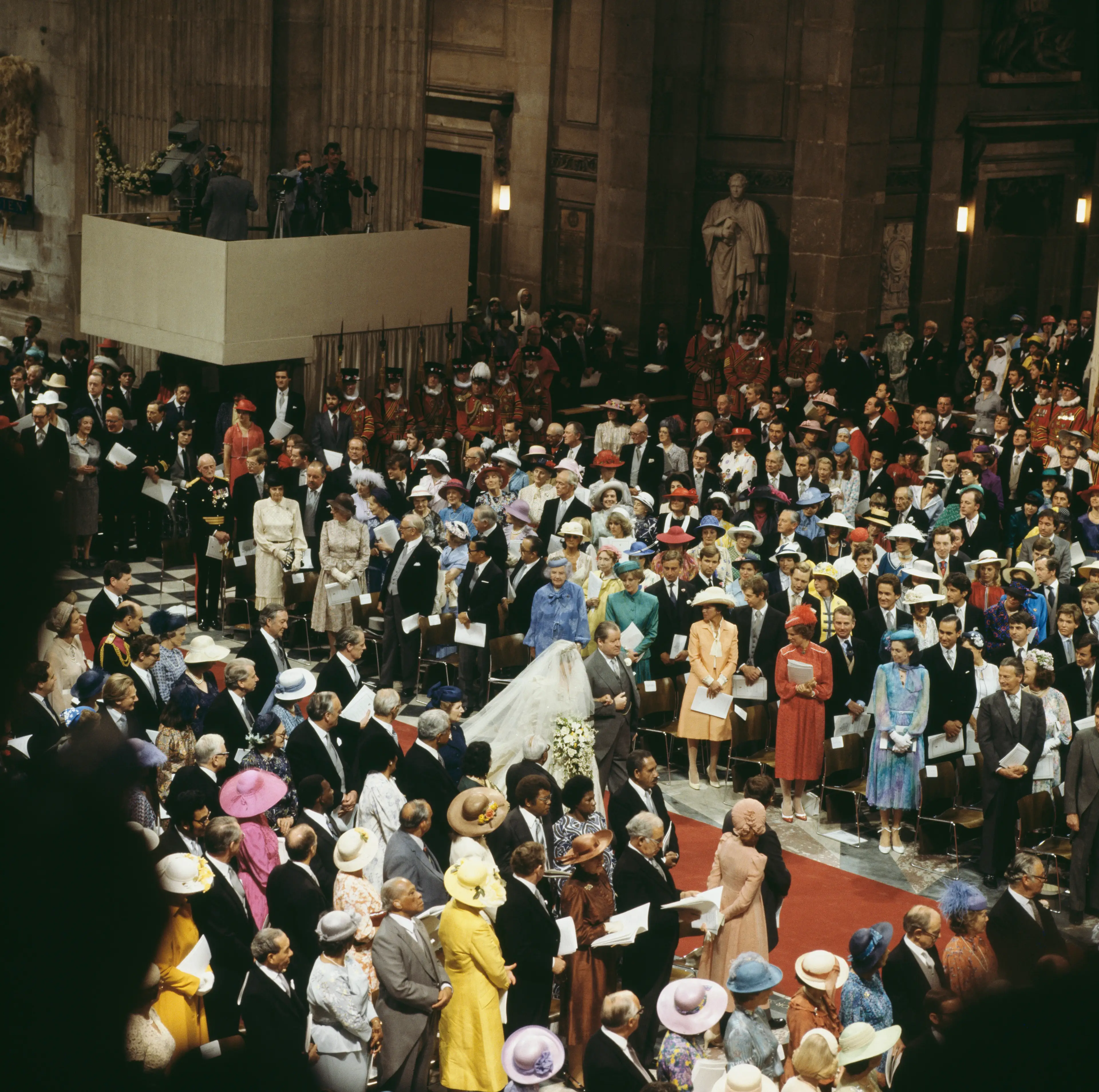 Millions of people tuned in to watch the wedding of Charles and Diana (Fox Photos/Hulton Archive/Getty Images)