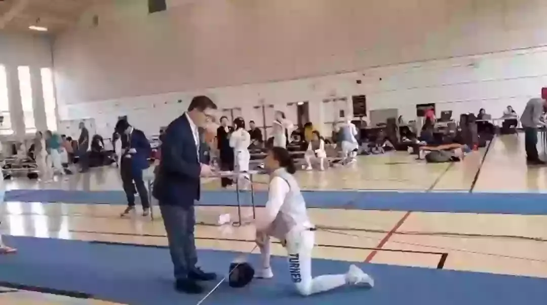 Stephanie Turner was handed a black card for her divisive decision (X/@icons_women)