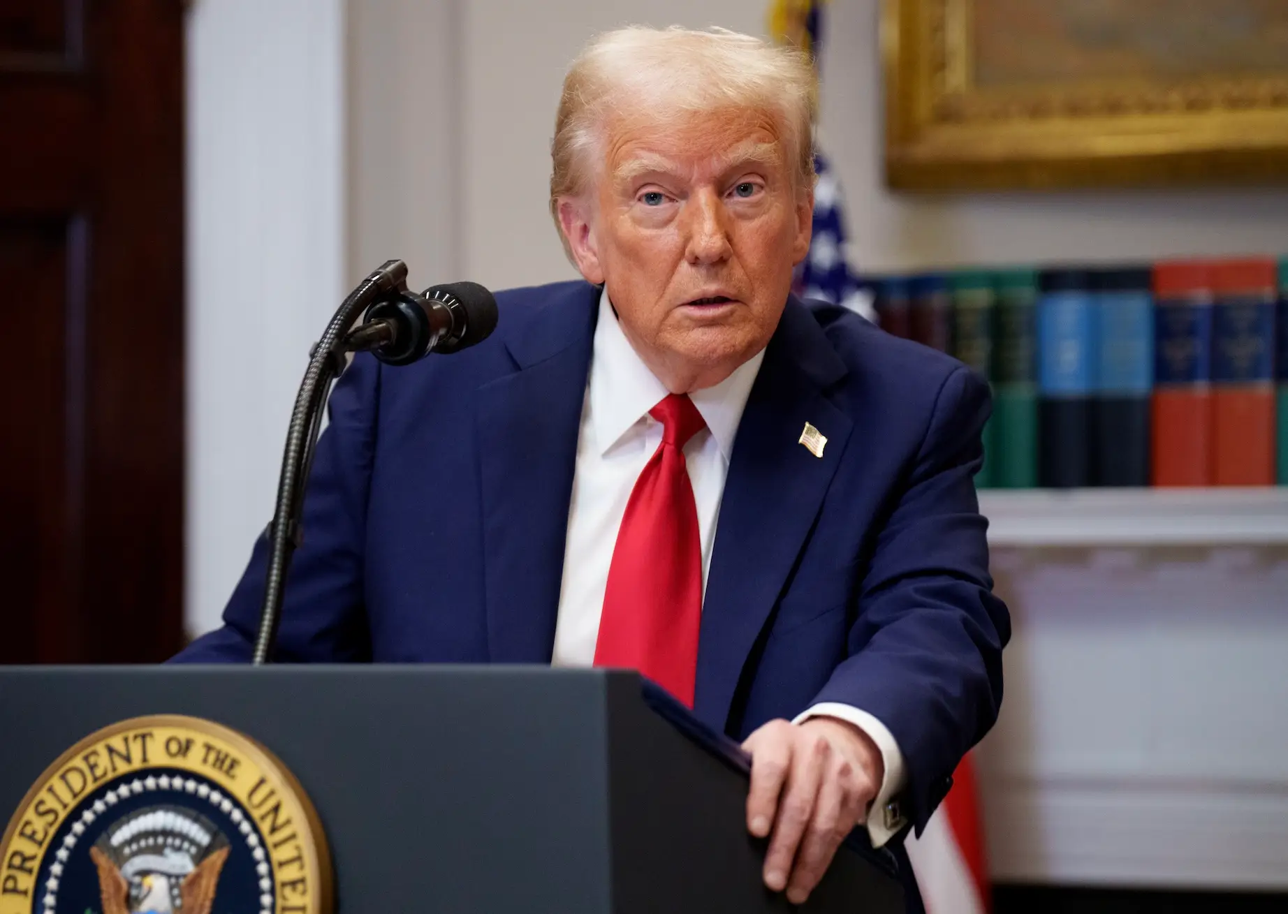 Baba Vanga may have predicted a historical moment in Trump's life (Andrew Harnik/Getty Images)