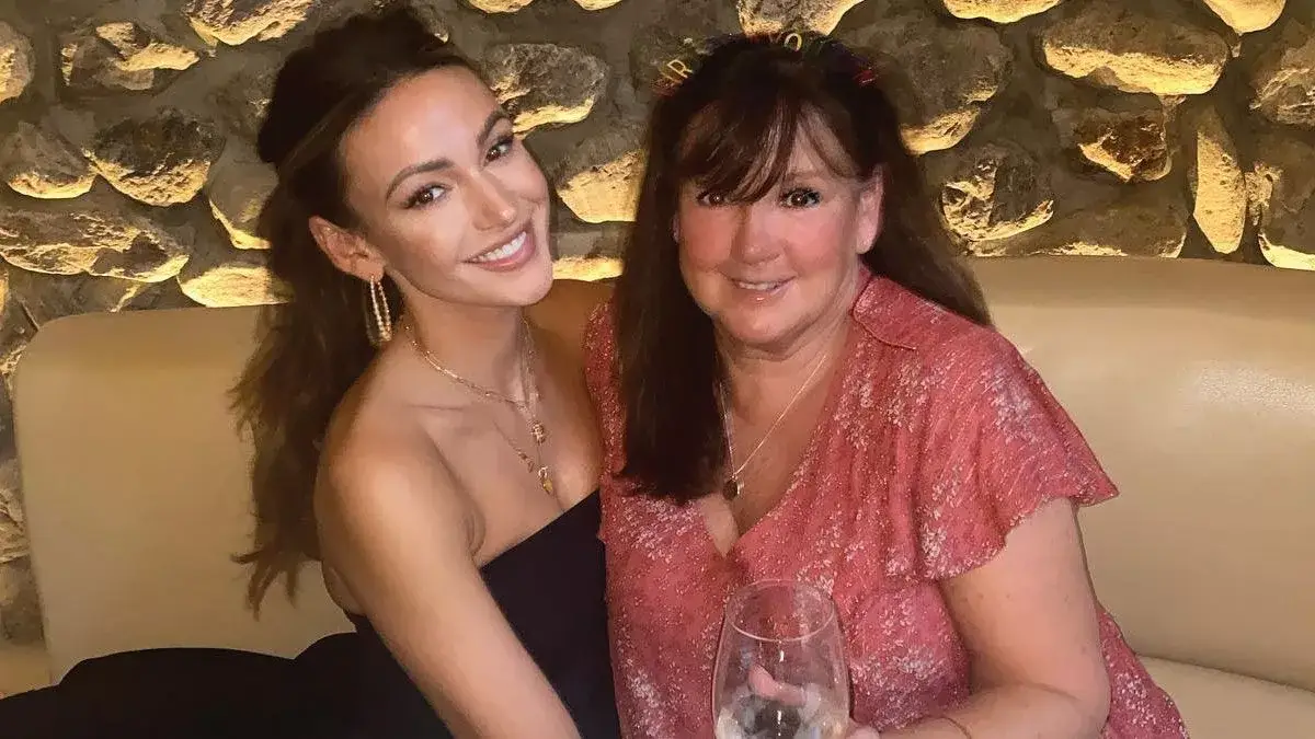 Michelle Keegan and her mum, Jaqueline.