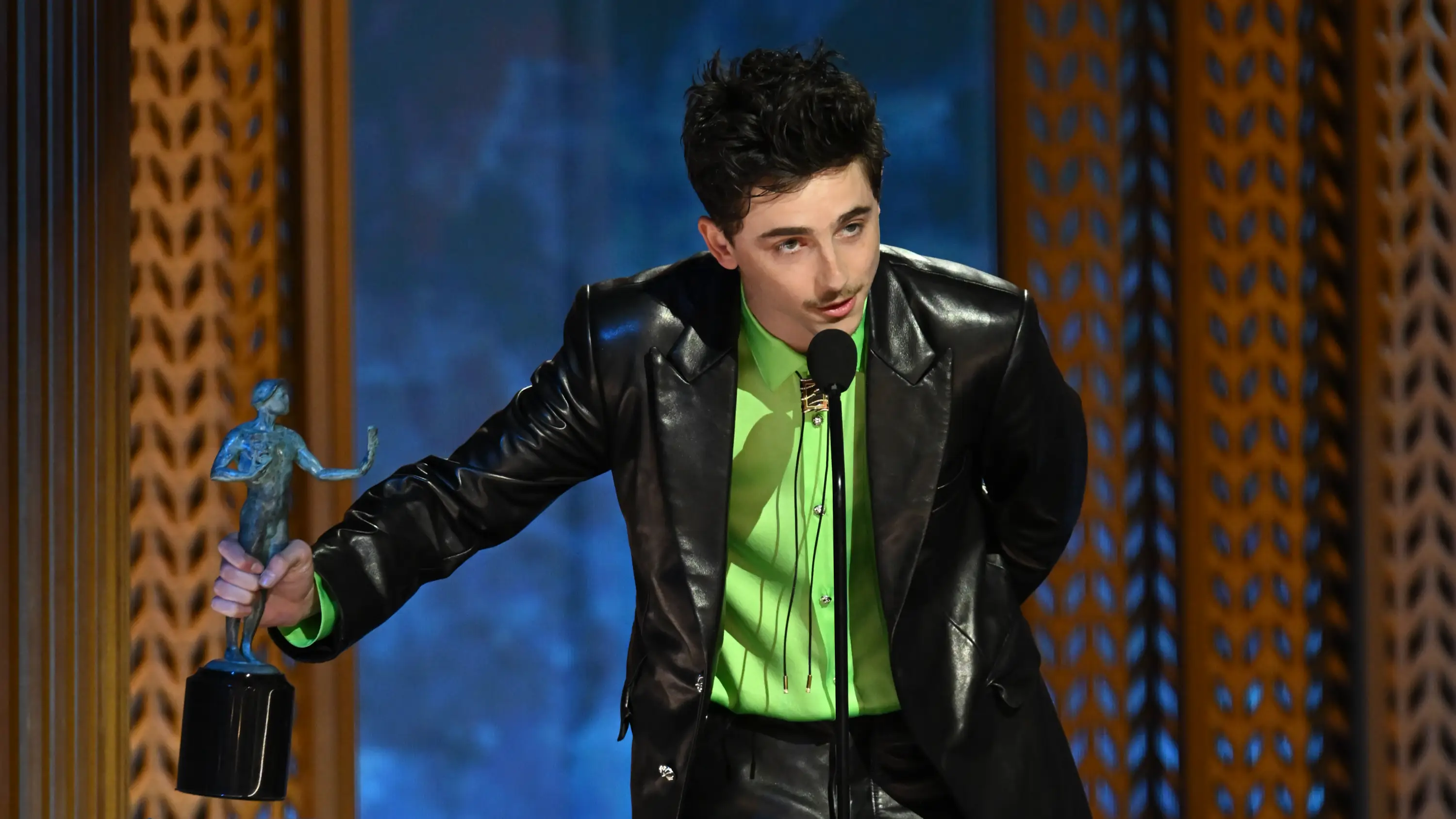 Timothée Chalamet reveals why he said what he said during divisive speech at SAG Awards after making history