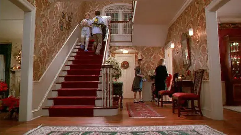 The original Home Alone house from the 1990 movie (20th Century Studios)