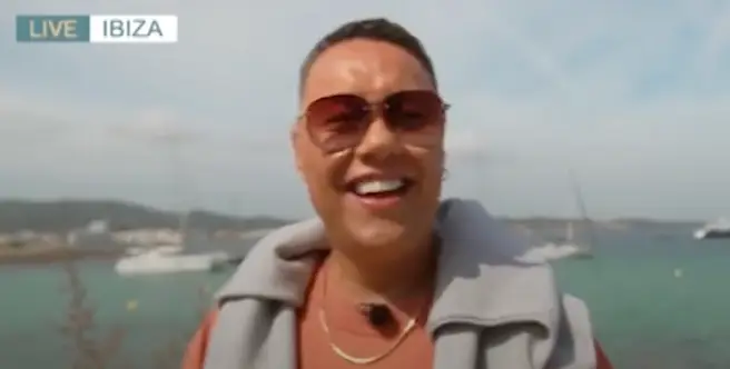 Gok Wan appeared on the show via video link.