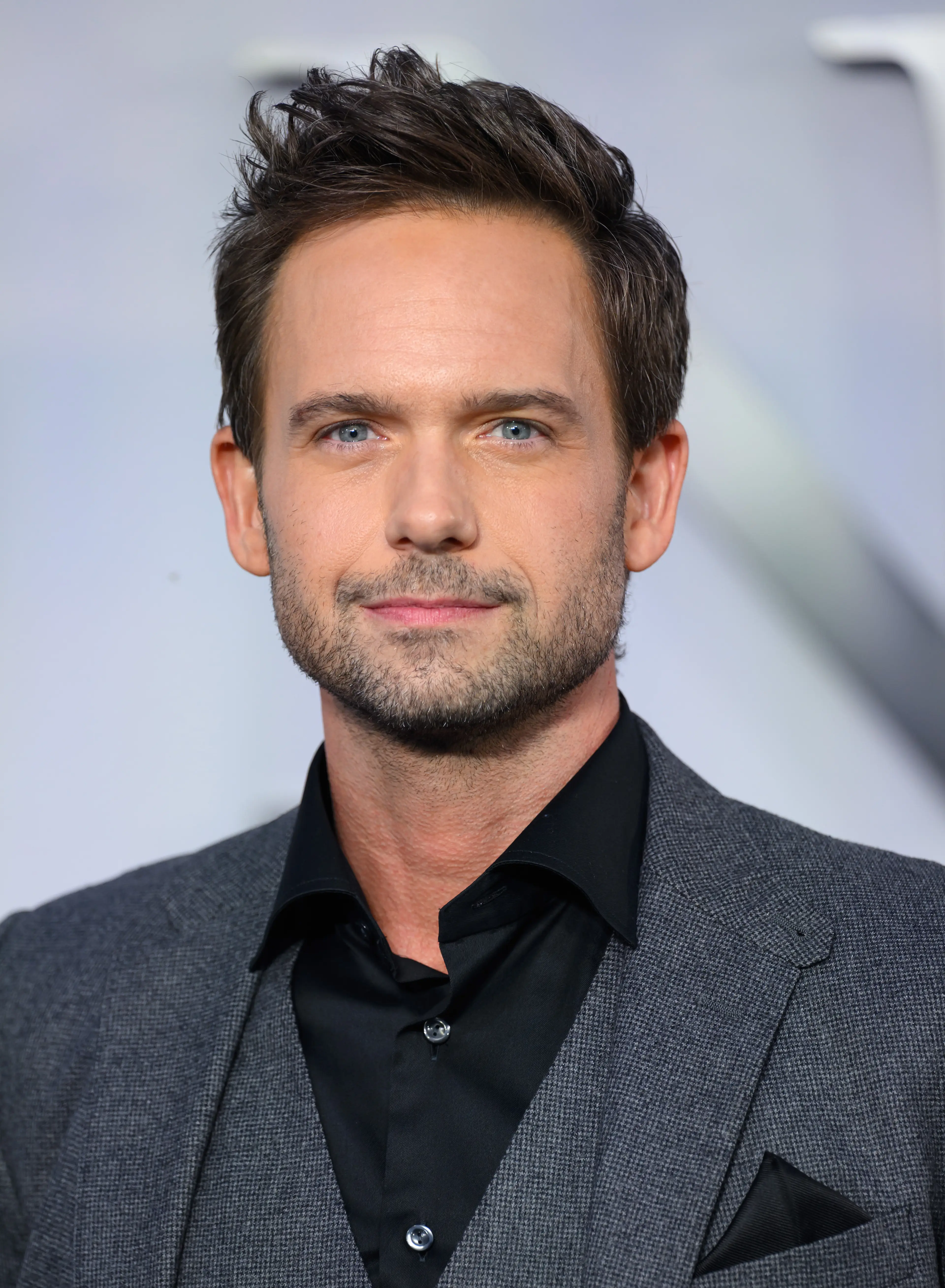 Suits star Patrick J. Adams has opened up about the Meghan Markle reference in his Instagram bio in a new podcast episode (Karwai Tang/WireImage)