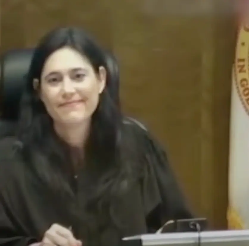 The judge gave Booth some words of advice when he was released from prison (A&E Channel)