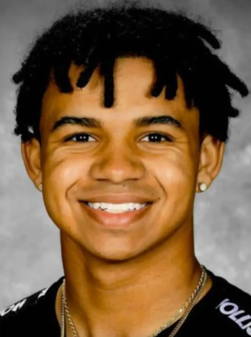 Russo, 20, and 19-year-old Flanagan (pictured) died at the scene of the crash (Jardine Funeral Home)