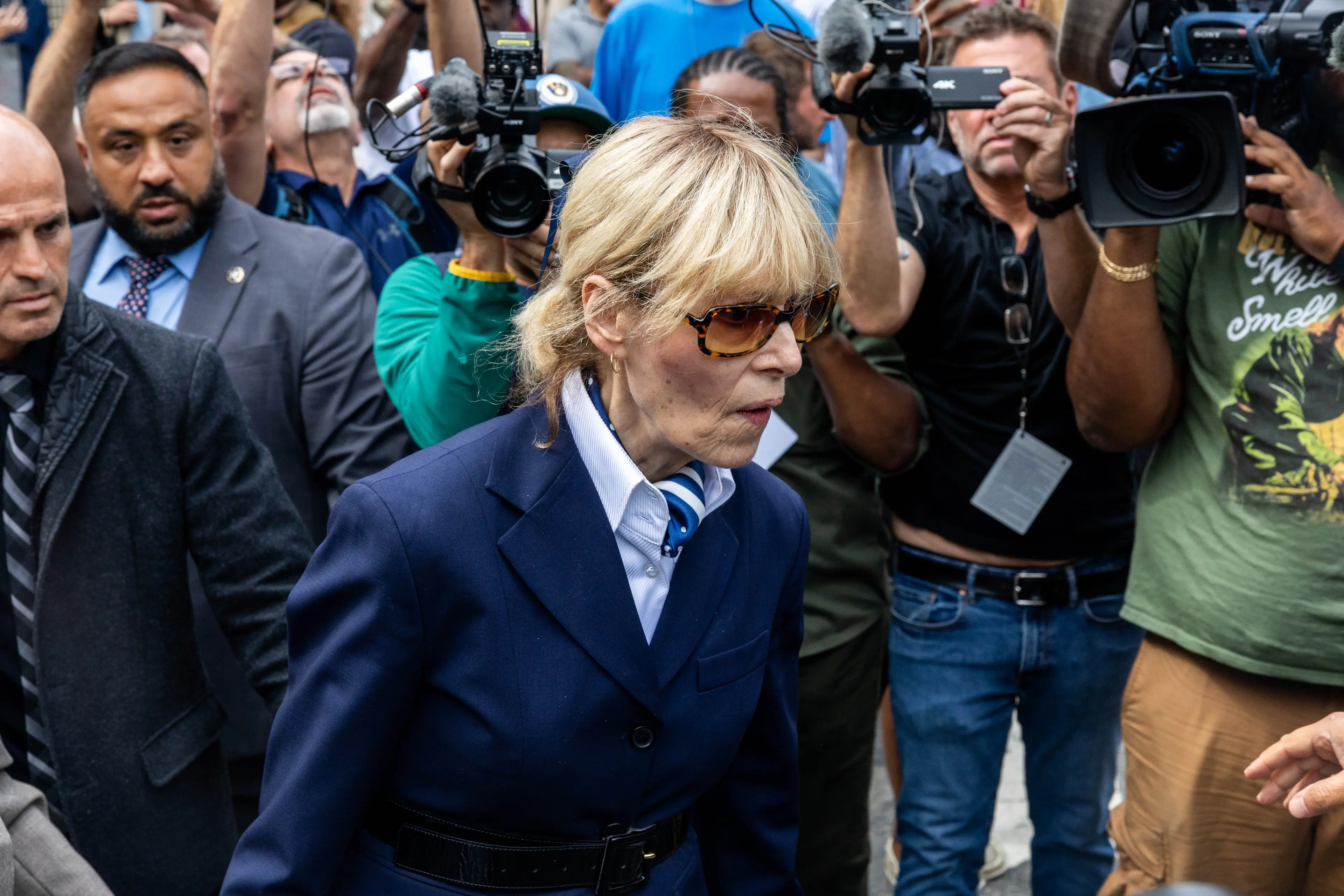 Caroll was awarded damages in 2023 (Alex Kent/Getty Images)