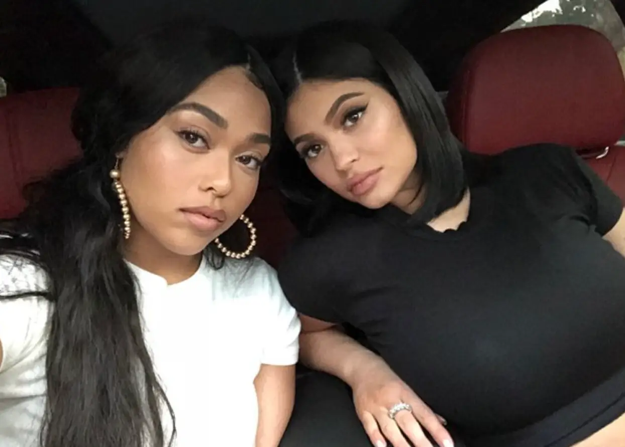 Kylie Jenner with Jordyn Woods. (Instagram/@kyliejenner)
