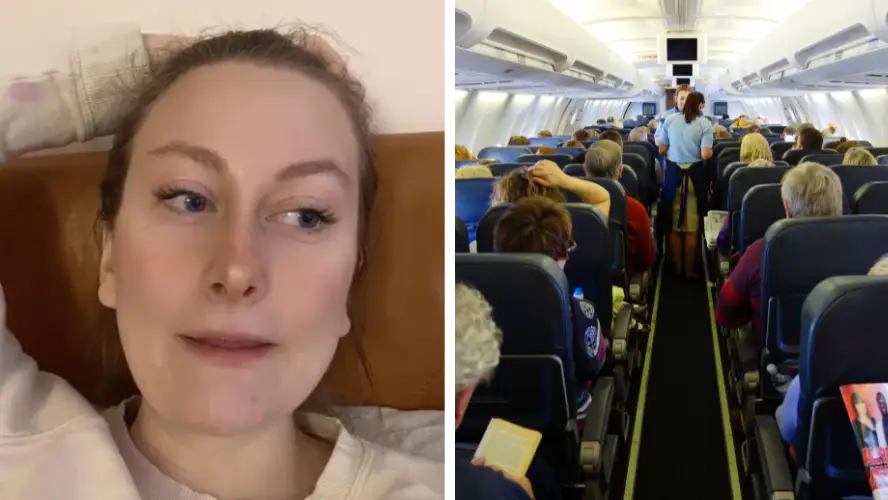 Woman praised for brutal way she stops people from talking to her on flights