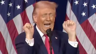 People think ‘we’re in hell’ after seeing Donald Trump’s offensive impression that wife Melania ‘hates’