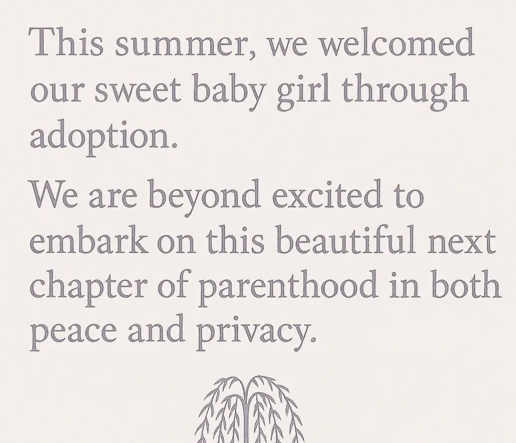 The couple revealed they have welcomed a 'sweet baby girl' (Instagram/@milliebobbybrown)