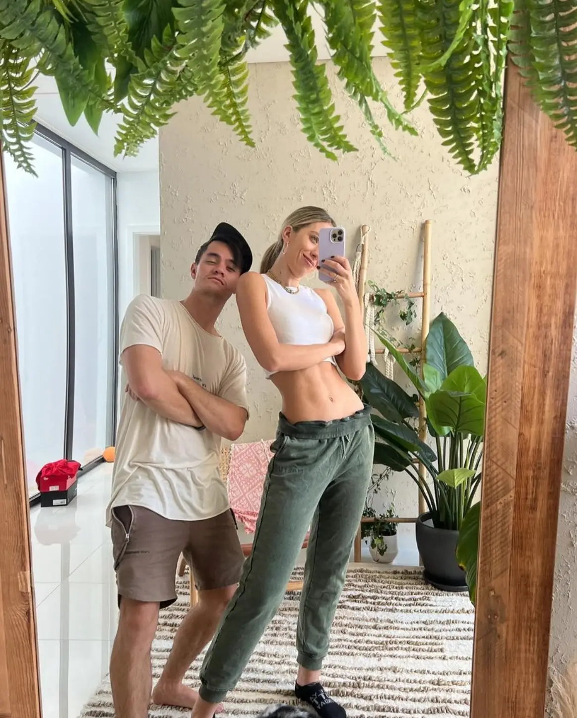 The pair met at a fitness expo in 2017 before going into business together.