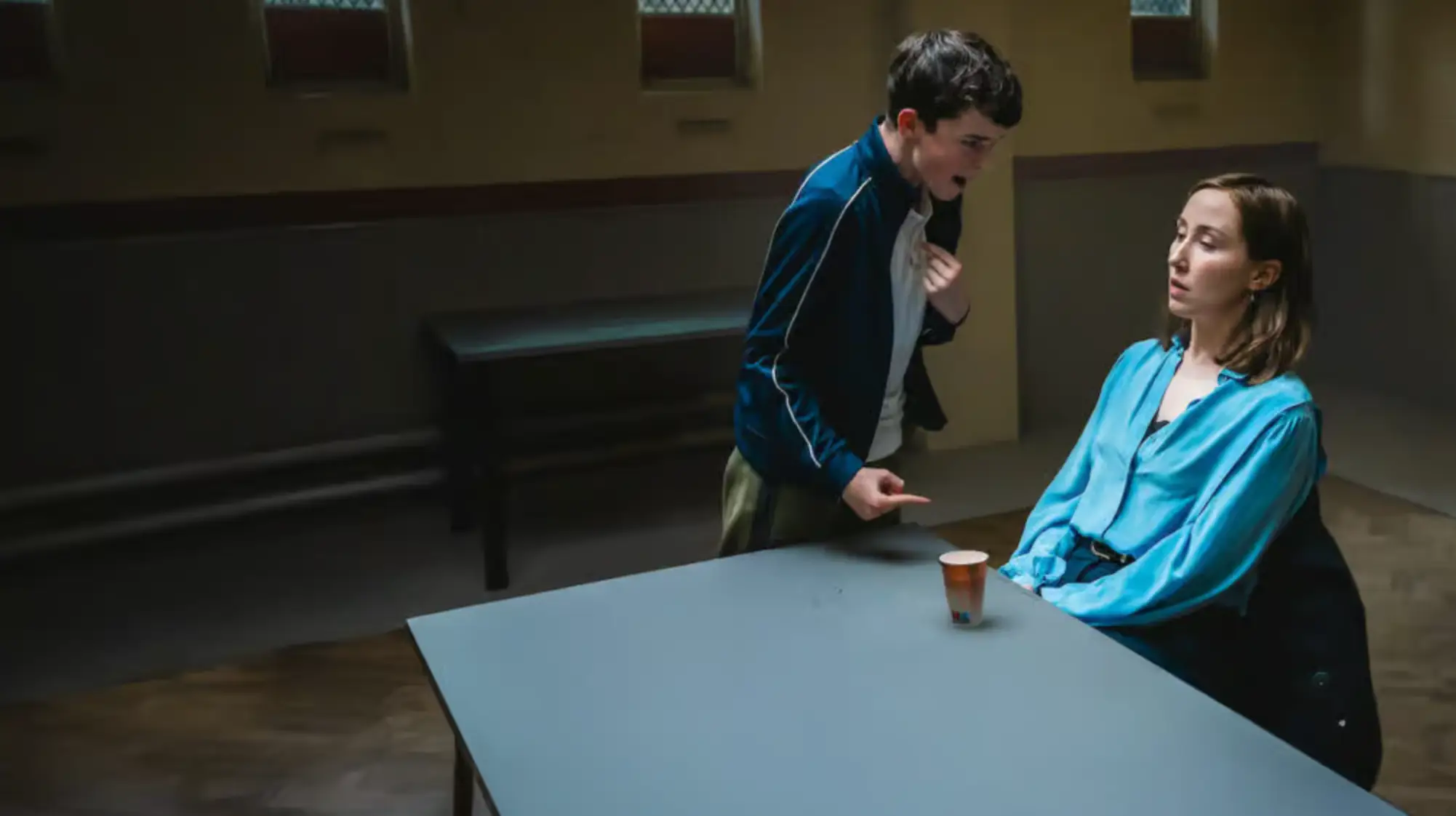 The scene saw Jamie continuously claim he 'didn’t do anything wrong' (Netflix)