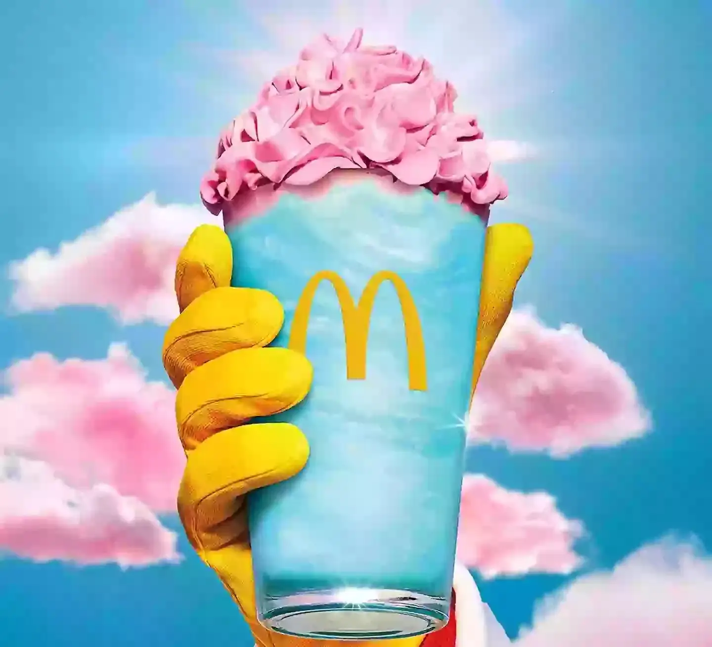Fans are intrigued about what flavour the shake will be (McDonalds)