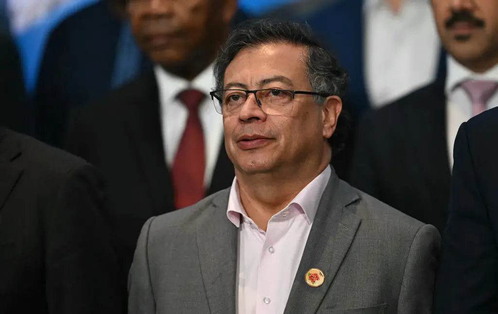 Columbia's president, Gustavo Petro (MAURO PIMENTEL / Contributor / Getty Images)