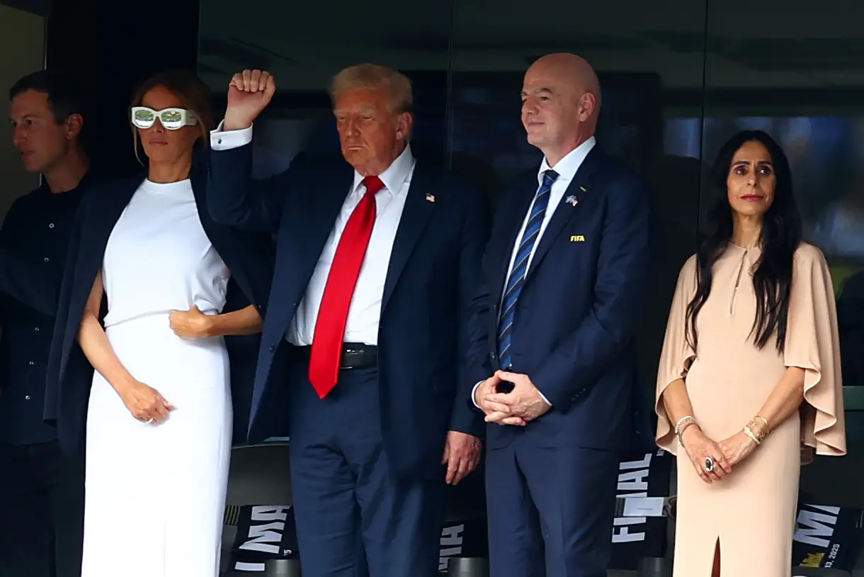 Melania was last seen in public in July (Chris Brunskill/Fantasista/Getty Images)