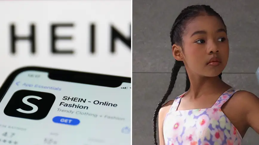 Shoppers slam Shein for 'sexualising young girls' with slimming workout gear