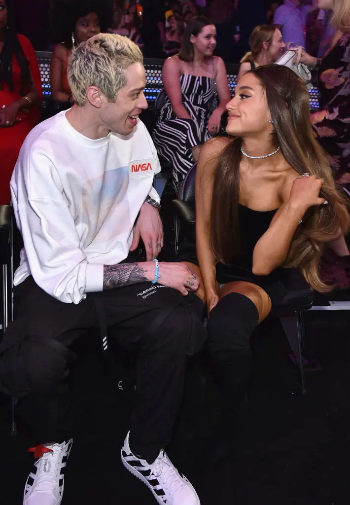 Ariana Grande and Pete Davidson split in 2018 (John Shearer/Getty Images for MTV)