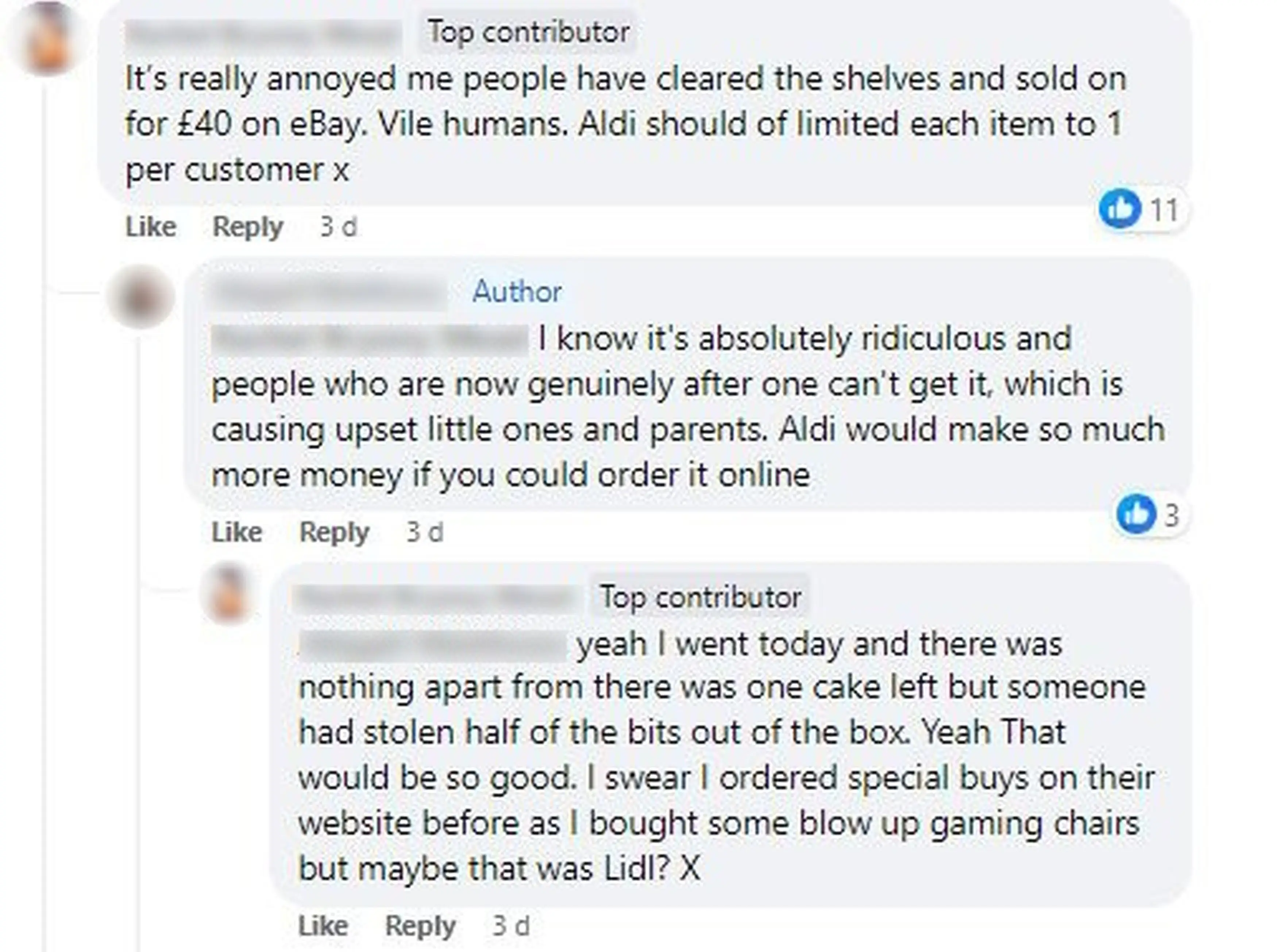 Many parents have also aired their frustrations online.