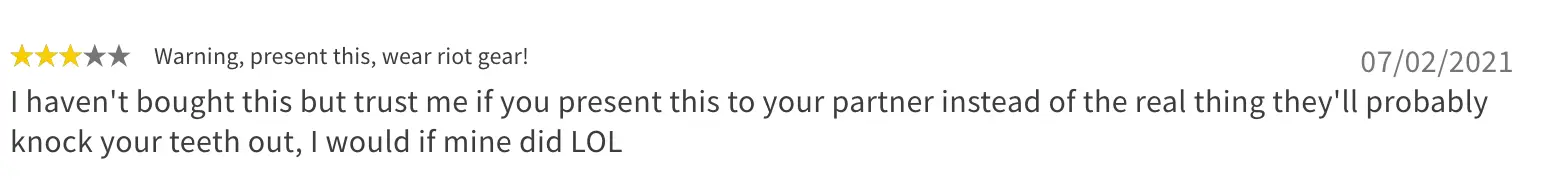 Not everyone was thrilled by the ring (