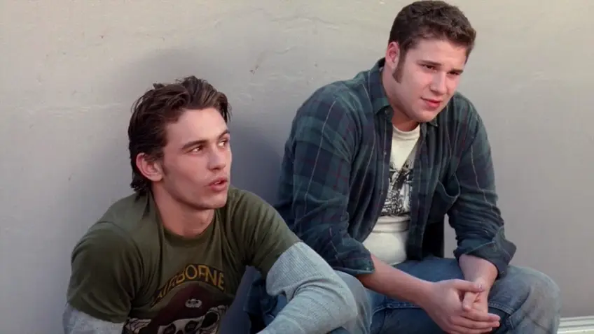 James Franco and Seth Rogen on Freaks and Geeks (NBC)