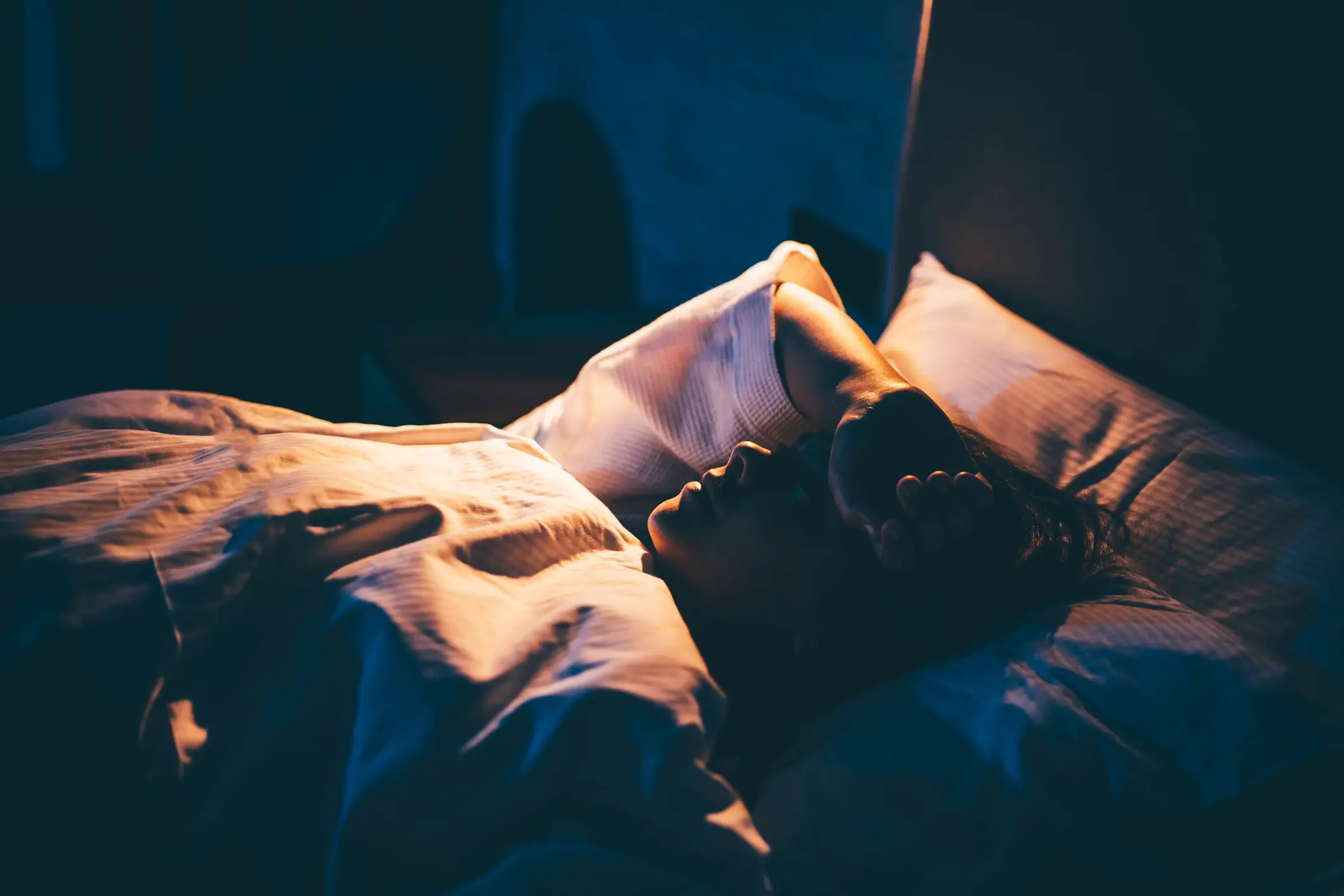 Stress is one of the most common reasons people wake during the night (Getty Stock Images)