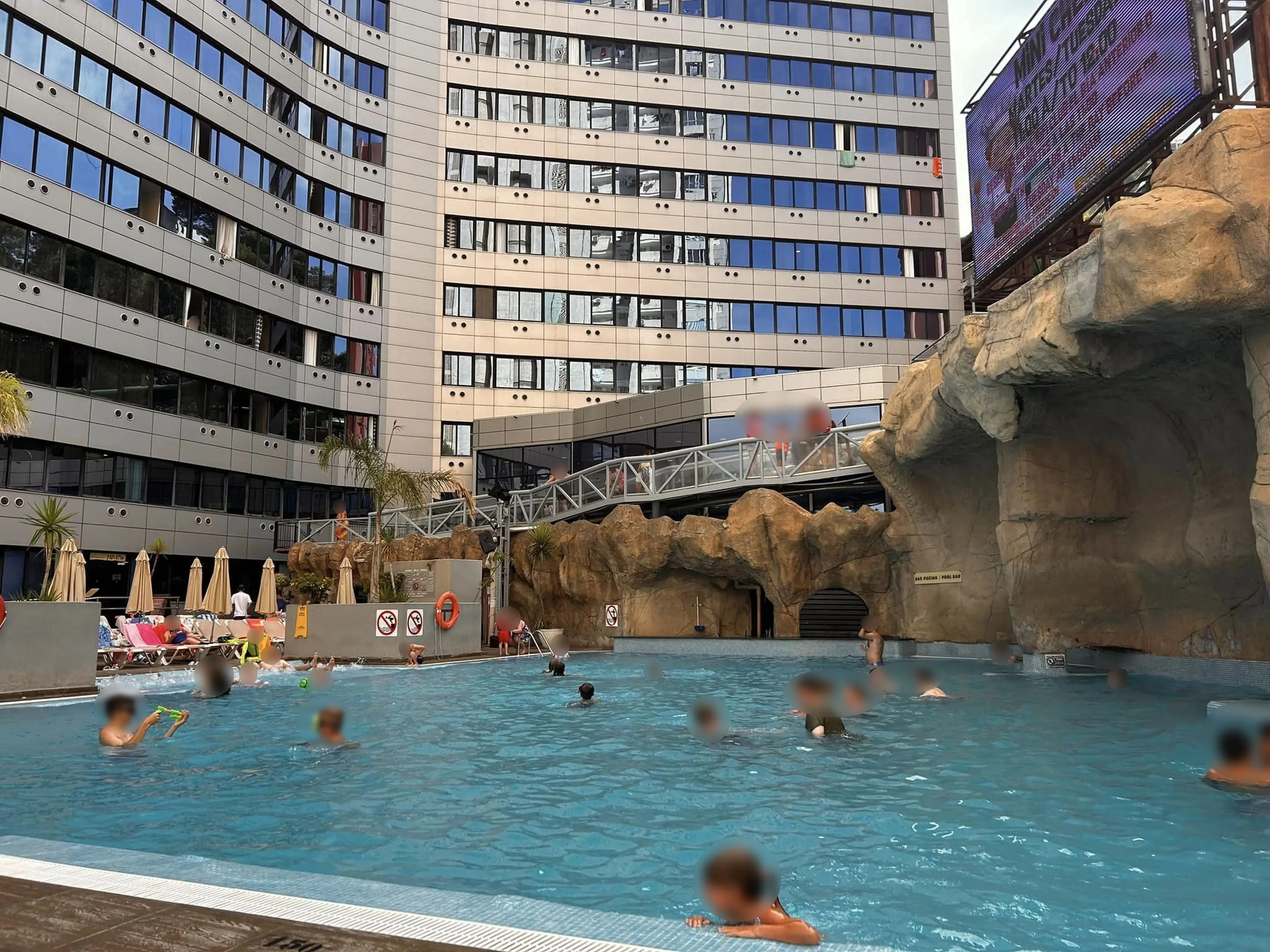 The Magic Aqua Rock Gardens in Benidorm.