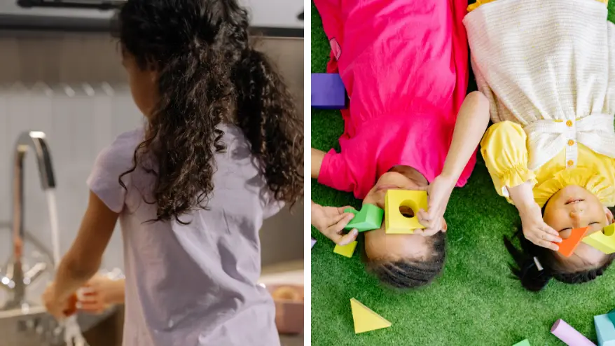 Mum left furious after nursery refused to let daughter leave until she'd finished tidying up