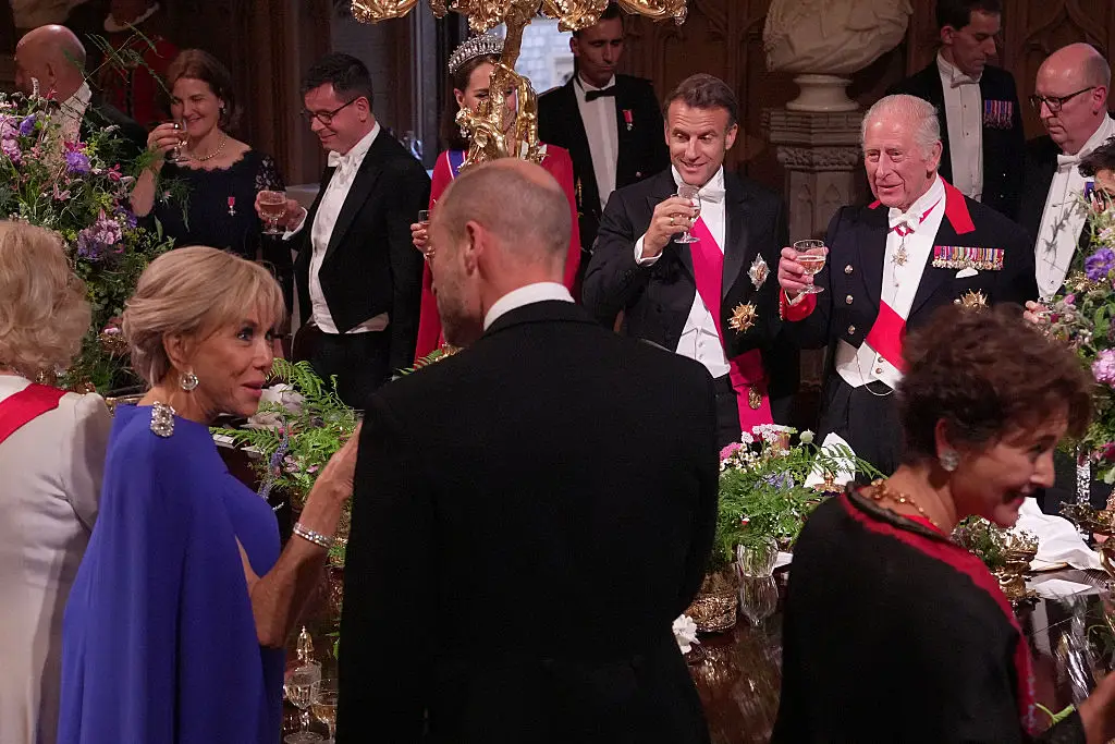 Some royal fans have been left puzzled by William's behaviour during the meal (Pool / Pool / Getty Images)