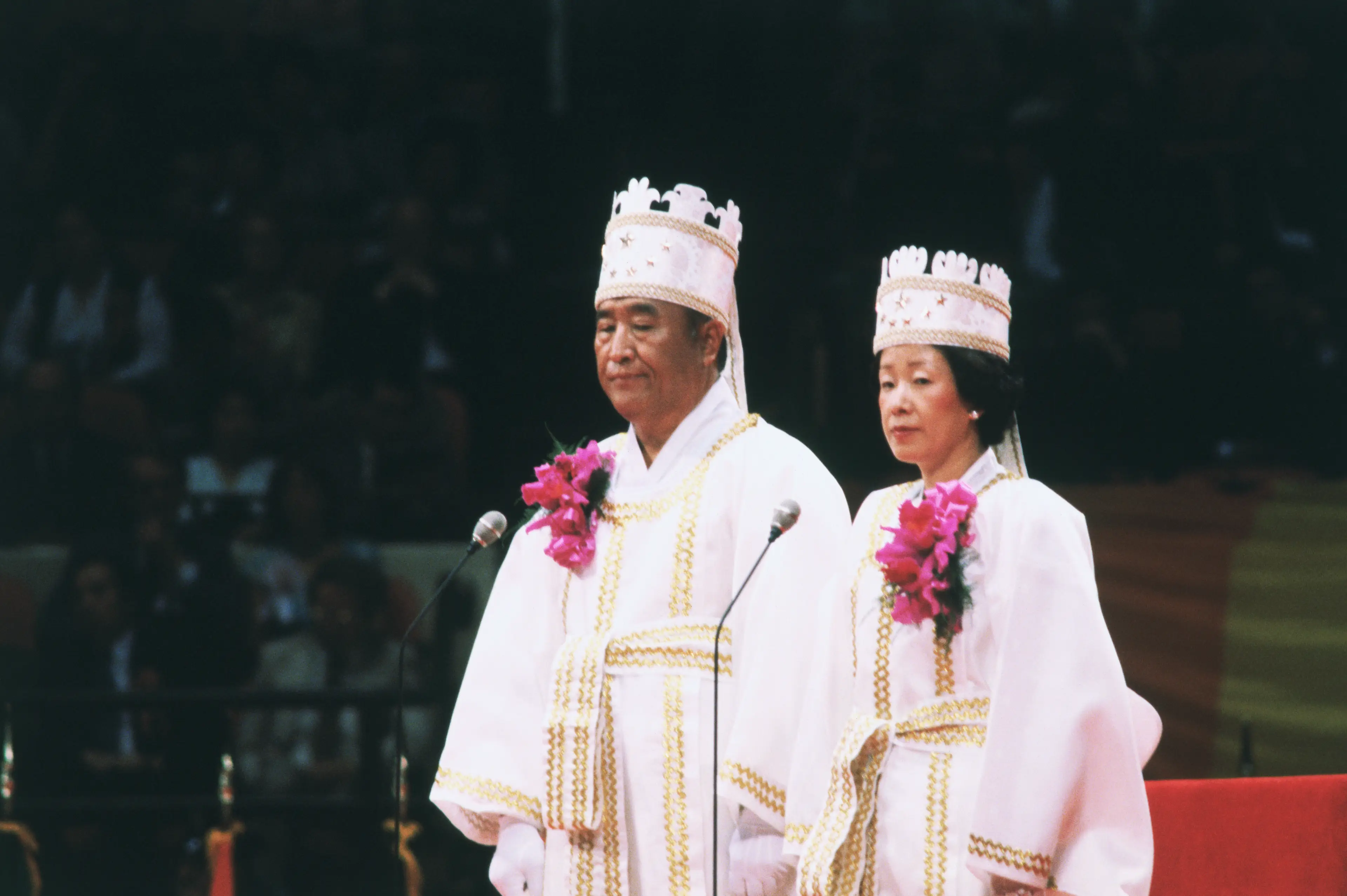 The Unification Church is back in the spotlight following a harrowing Amazon Prime documentary (Getty/Bettman)