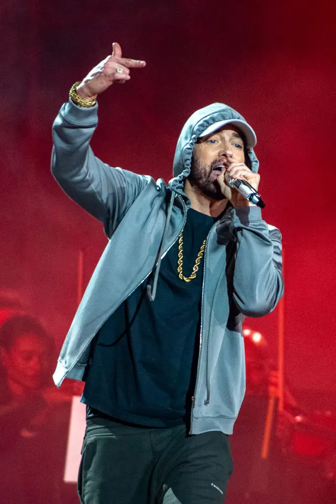 Eminem dropped his new album, The Death of Slim Shady, last week (12 July). (Aaron J. Thornton / Contributor / Getty Images)