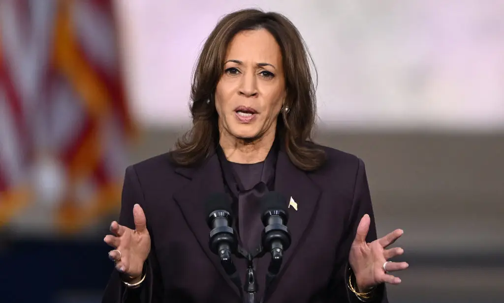 Kamala's body language apparently gives her away (SAUL LOEB/AFP via Getty Images)