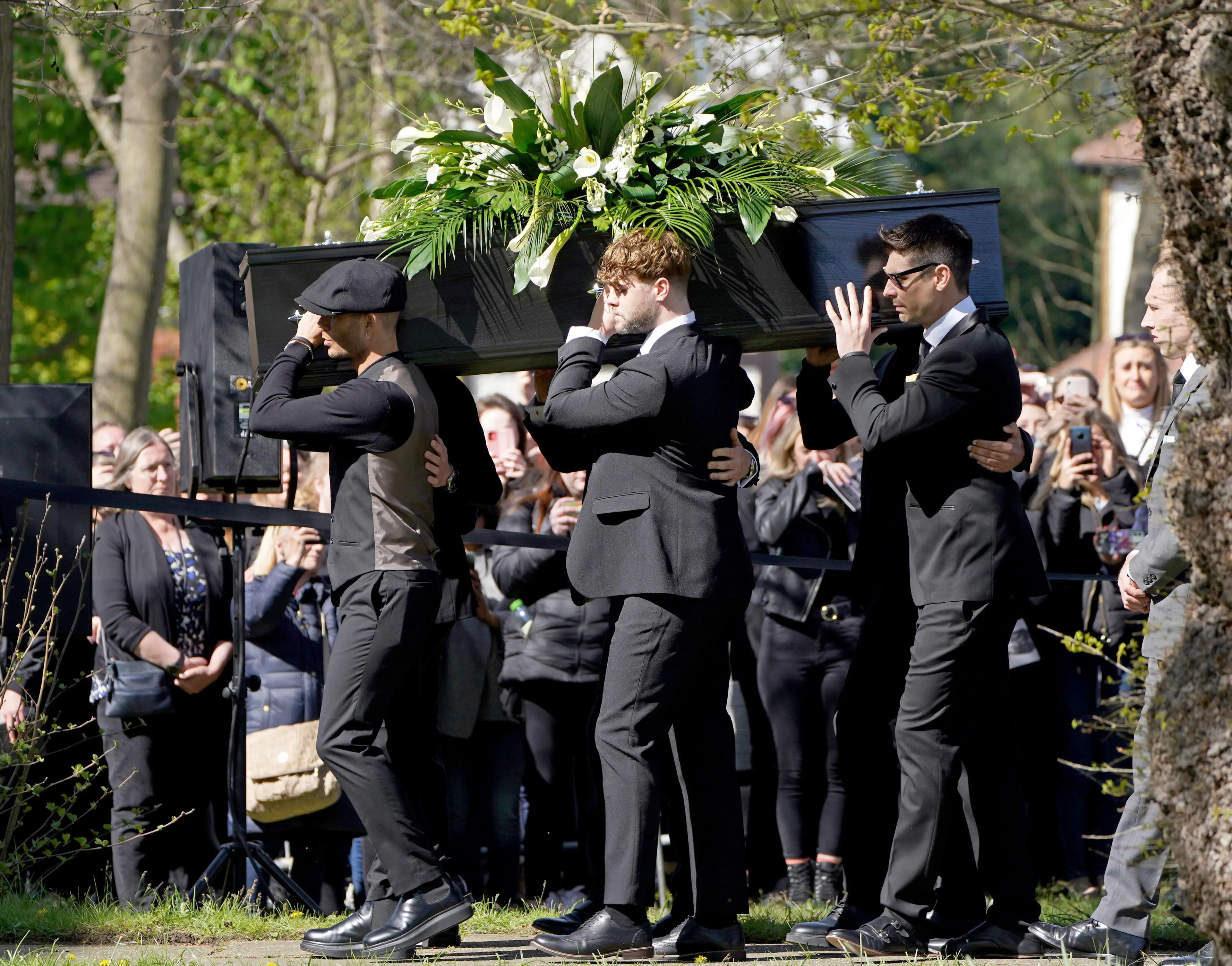 Tom's funeral took place this week (